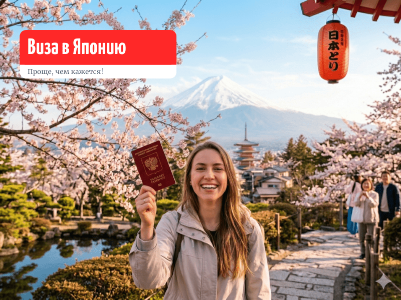 Япония становится ближе! Оформляем визы быстро ✈️